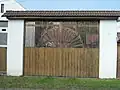 Detail brány jednoho domu