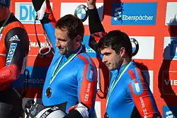 Lukáš (vlevo) a Antonín Brožovi v roce 2015