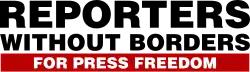 Logo Reportérů bez hranic