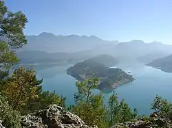 Nádrž v pohoří Taurus