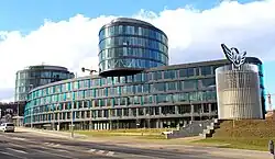 Hlavní kancelářská budova rezidence Waltrovka