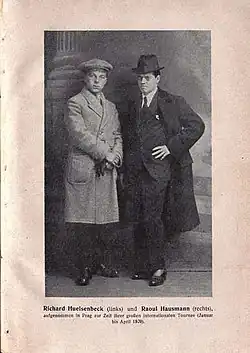 Richard Huelsenbeck a Raoul Hausmann