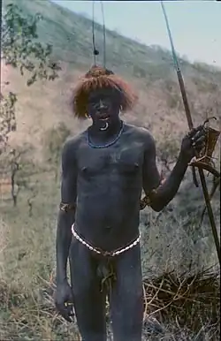 Muž kmene Tobur, 1912