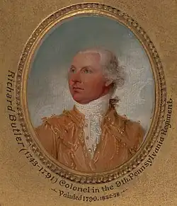 Richard Butler, general, 1790
