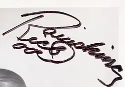 Rick Rude – podpis