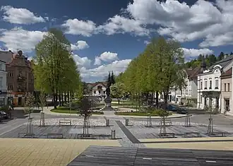 Riegrovo náměstí po rekonstrukci