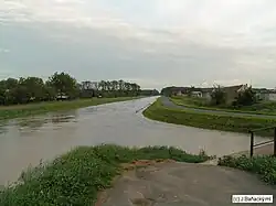 Řeka Trnávka v Trebišově