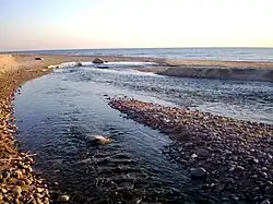 Ústí Rikinė do Baltského moře