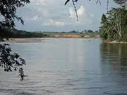 Rio Putumayo nedaleko Puerto Asis