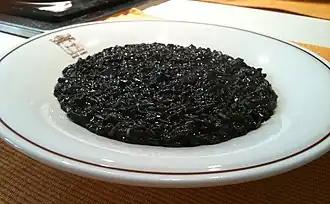 Risotto al nero di seppia