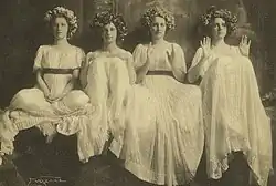 Ritual Vestalis, asi 1900