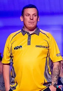 Chisnall v roce 2019