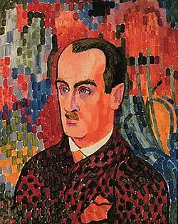 Robert Delaunay: Portrét Wilhelma Uhdeho