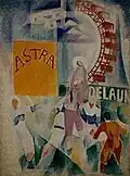 Robert Delaunay: Mužstvo Cardiffu, 1913