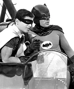 Robin (Burt Ward) a Batman (Adam West)