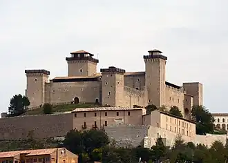 Hrad Rocca Albornoziana