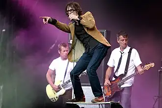 Jarvis Cocker na festivalu Rock en Seine (srpen 2007)