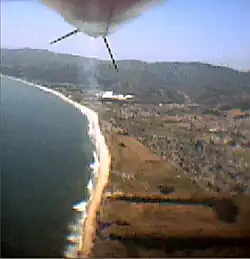 Snímek pořízený modelovou raketou Oracle, 2007 (článek na en wiki)