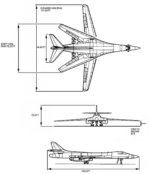 Nákres B-1B