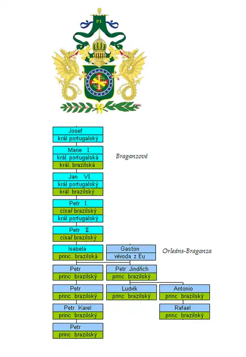 Rodokmen brazilských panovníků