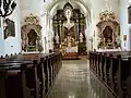 Farní kostel sv.  Kolomana (interiér)