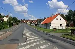 Borek, Pražská ulice.