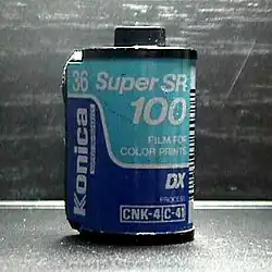 Fotografický film Konica SR 100