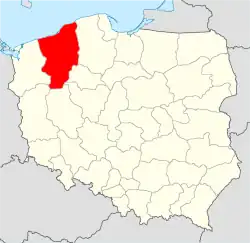 Diecéze koszalinsko-kolobřežská na mapě
