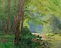 Roman Havelka Řeka v lese (1919)