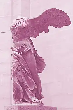 Níké Samothrácká (symbol obálky jubilejního vydání ke 100. výročí)