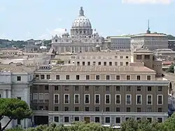 Sídlo Vatikánského rozhlasu na Piazza Pio