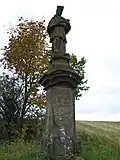 Roprachtice, socha svatého Jana Nepomuckého na Čertovce.jpg
