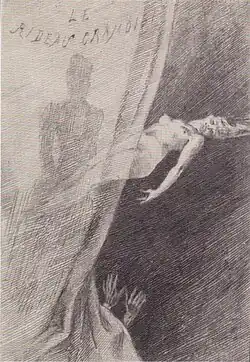 Karmazínová záclona