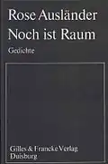 Ausländerová, Rose. Noch ist Raum (básně z 1976)