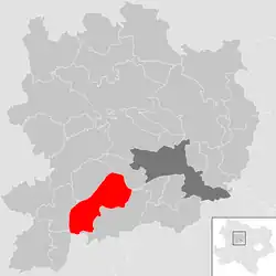 Rossatz-Arnsdorf na mapě