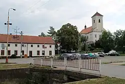 Náves v Rousínovci