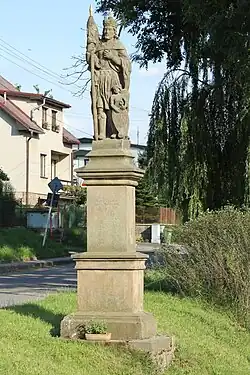 Socha sv. Václava v Rovensku pod Troskami