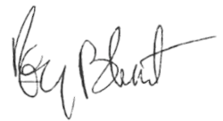 Roy Blunt, podpis
