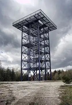 Rozhledna Havran po rekonstrukci - rok 2014