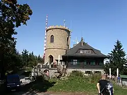 Tereziina chata s rozhlednou na Kleti