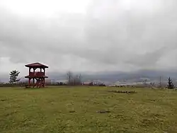 Umístění rozhledny v krajině