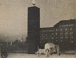 Náměstí hrdinů 8. září 1948, rozloučení s Edvardem Benešem