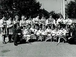 Rozmarýnové hody v Kratochvilce v roce 1978