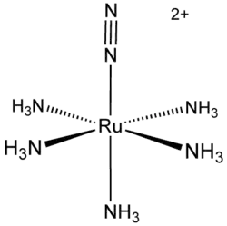 Chlorid pentaamin(didusík)ruthenatý, první známý komplex didusíku