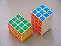 Typy 3×3×4 (vlevo) a 3×3×5 (vpravo)