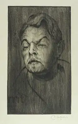 Autoportrét Rudolfa Jakubka