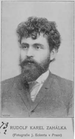 Rudolf K. Zahálka (foto Jindřich Eckert)