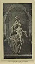 Rudolf Müller: Madona z kostela v Trutnově (repro Österrreichische Kunst-Chronik 1887)