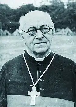 Rudolf Zháněl v Cholmondeley u Chesteru, léto 1940