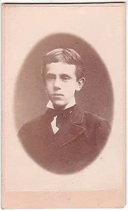 Korunní princ Rudolf okolo roku 1870